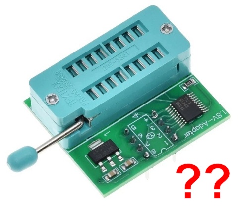 +1.8Vアダプタ OK？品、TI製の TXS0108E（YF08E）を使用