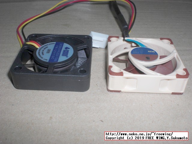 Jetson Nanoに Noctua NF-A4x10 5V PWM サイレントファンの冷却ファンを接続