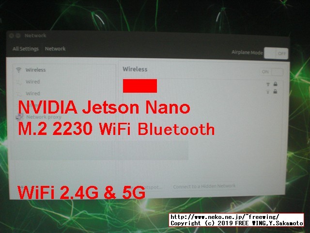 NVIDIA Jetson Nano 開発者キット M.2 2230 WiFi Bluetooth Combo Card Intel 8265NGW