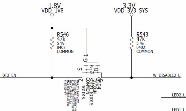 Jetson M.2 connector schematics