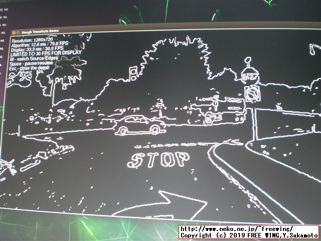 NVIDIA Jetson Nano VisionWorks サンプルプログラム