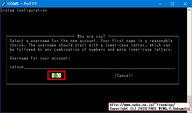 Jetson Nano、Jetson Xavier NX 開発者キットを電源と USBケーブルだけの接続で最初の初期設定を行なう方法