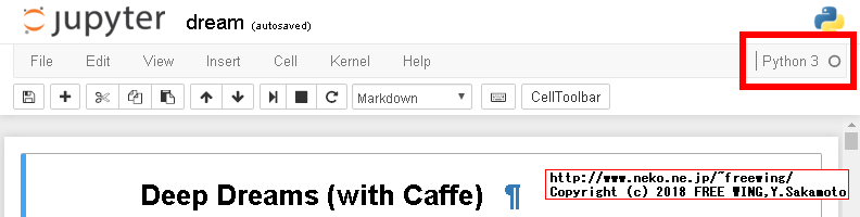 IPython Notebookで動く Pythonのバージョン（カーネル）を変更する方法