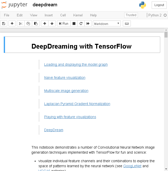 Raspberry Piで TensorFlowを使って Google DeepDreamで悪夢を見る