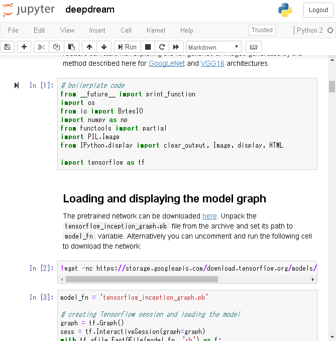 Raspberry Piで TensorFlowを使って Google DeepDreamで悪夢を見る