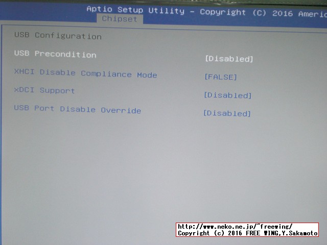 Core i3-6100U HYSTOU Fanless Mini PC FMP03 BIOS設定 for Hackintosh