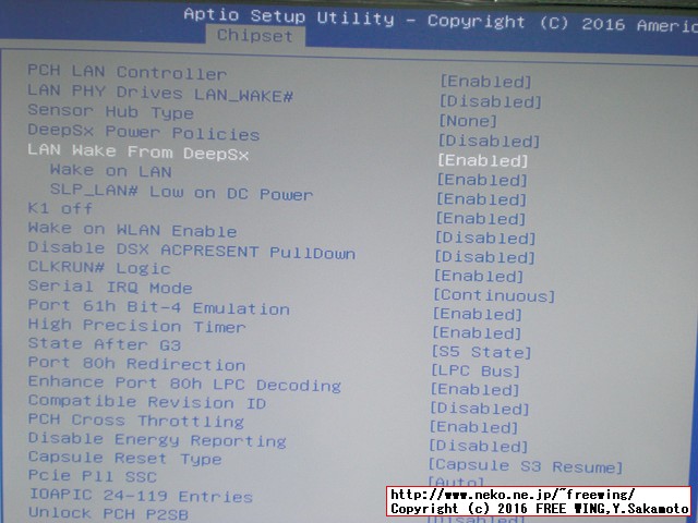 Core i3-6100U HYSTOU Fanless Mini PC FMP03 BIOS設定 for Hackintosh