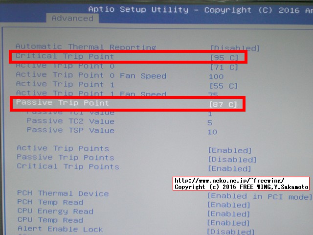 Core i3-6100U HYSTOU Fanless Mini PC FMP03 BIOS設定 for Hackintosh