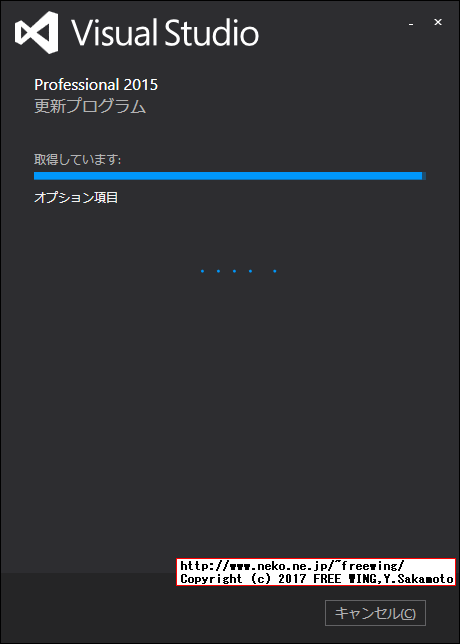 Visual Studio 2015 Professionalの完全オフラインインストール用のセットアップパッケージを準備する方法