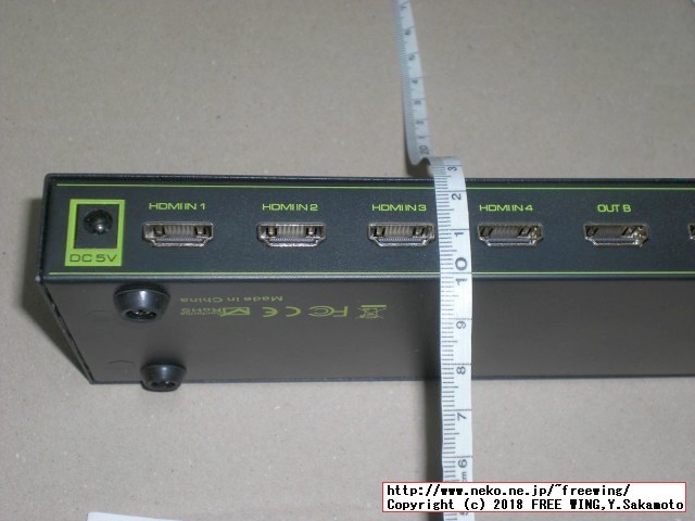 マトリックス6* 2 HDMI 6 入力 2出力スプリッタスイッチ4K 2K ARC EDID 1080p 3Dコンバータ
