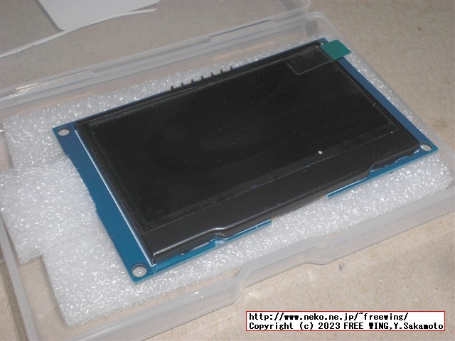 2.4インチの大画面 OLED SSD1309を SPI接続から I2C接続に改造する方法