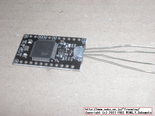 BUFFALOの USB テンキー BSTK100の Pro Microと QMK firmware VIA キーボード カスタマイズ改造方法