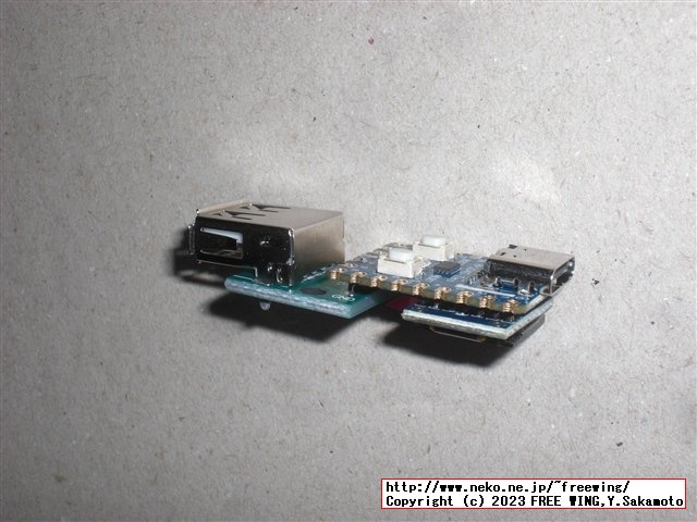 QMV VIA RP2040 Keyboard Quantizer Miniの私家版の基板写真
