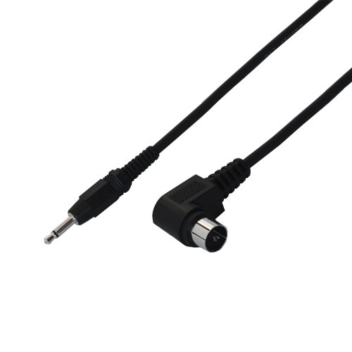 B008KDKLS0 富士パーツ アンテナケーブル変換 3.5φ ミニプラグ変換ケーブル F型と3.5φ ミニプラグ 3m FP363