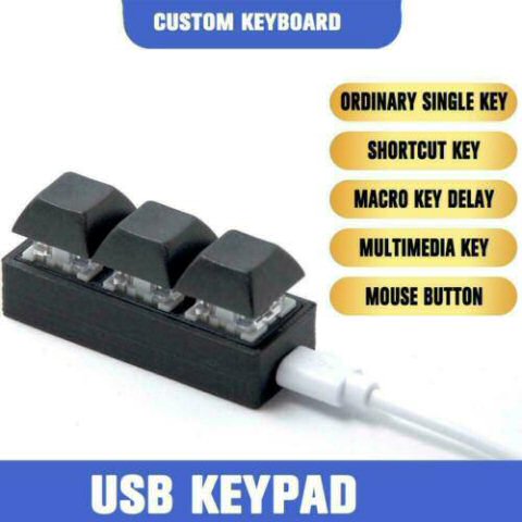 海外通販で見つけたキー定義可能な中華 USBキーボード