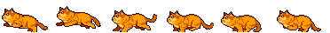 「Android CatAndDogRun 猫と犬 走る スマホ初！ステータスバー常駐 マスコット アプリ！」の猫の画像（フリー素材