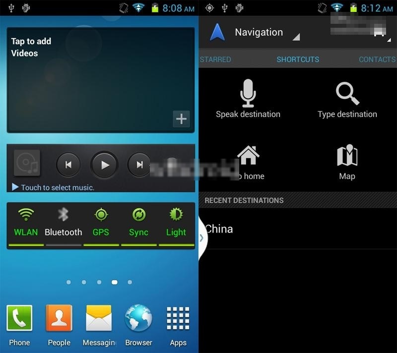 IHD Galaxys S4 H9503- 3 SIM standby MTK6572 Dual Core 1.3GHz 5.0inch screen Android 4.2.2 Phone