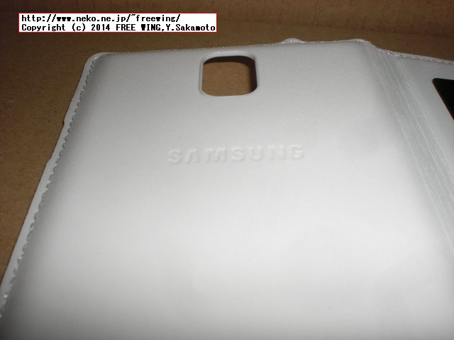 eBay.comで買った Note3 S-Viewケース Fake