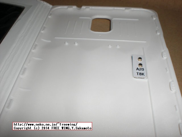 eBay.comで買った Note3 S-Viewケース Fake