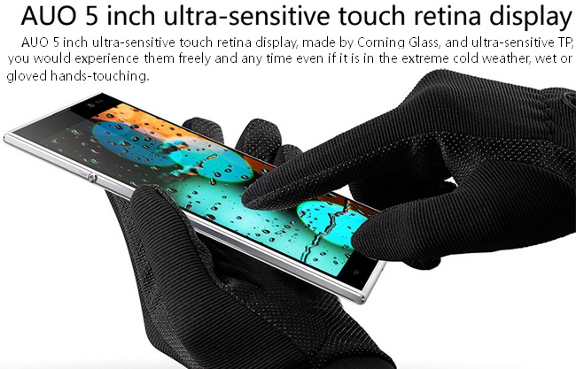 iNew V3 - 6.5mm Thin MTK6582 Quad Core 1.3GHz 5.0inch HD IPS OGS NFC Android 4.2