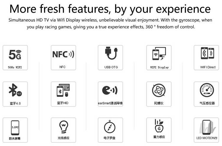 iNew V3 - 6.5mm Thin MTK6582 Quad Core 1.3GHz 5.0inch HD IPS OGS NFC Android 4.2