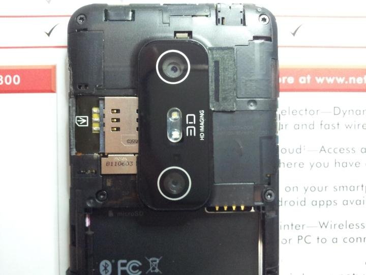 EVO 3D CDMA Sprint SIMカード(UIM Card)スロット追加改造