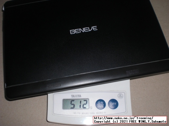 BENEVE M1031G 子供向け 10.1インチ Android タブレットの写真レビュー