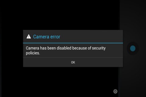 Android DisableCameraDevice カメラ機能を無効にする ICS専用アプリ