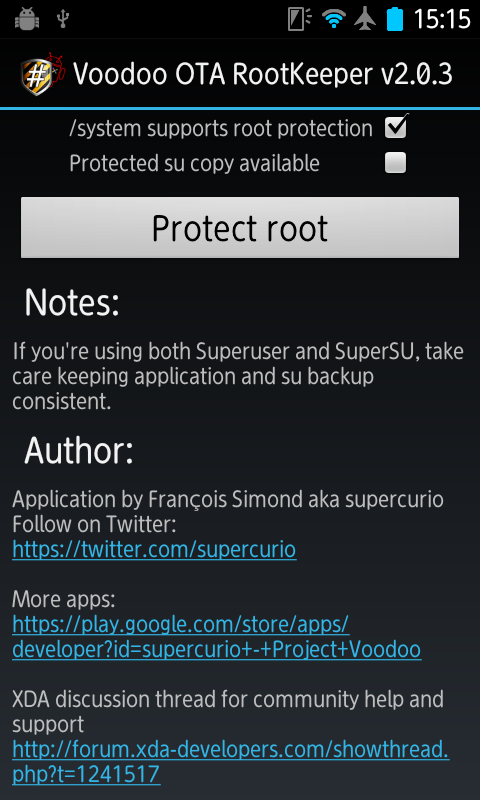 DoCoMo Arrows Me F-11D ICS機で永久 rootを取る方法