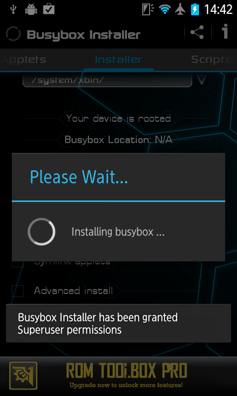 DoCoMo Arrows Me F-11D ICS機で永久 rootを取る方法