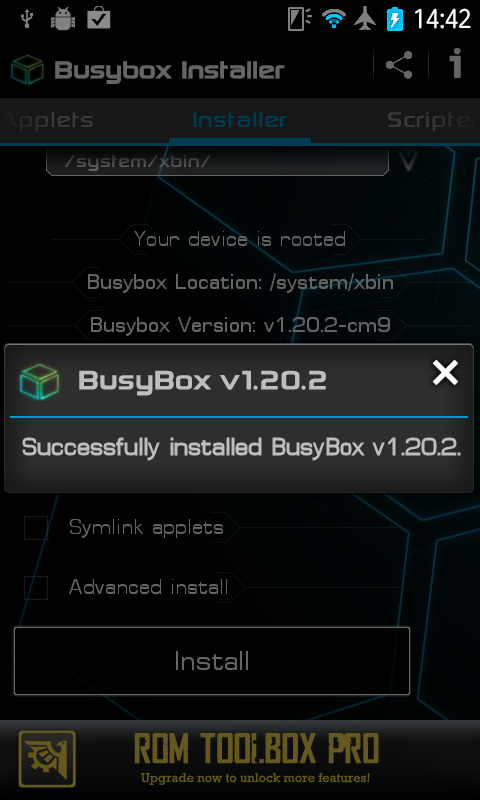 DoCoMo Arrows Me F-11D ICS機で永久 rootを取る方法