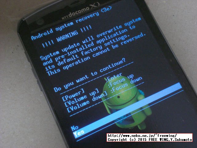 DOCOMO FMC ARROWS V F-04E