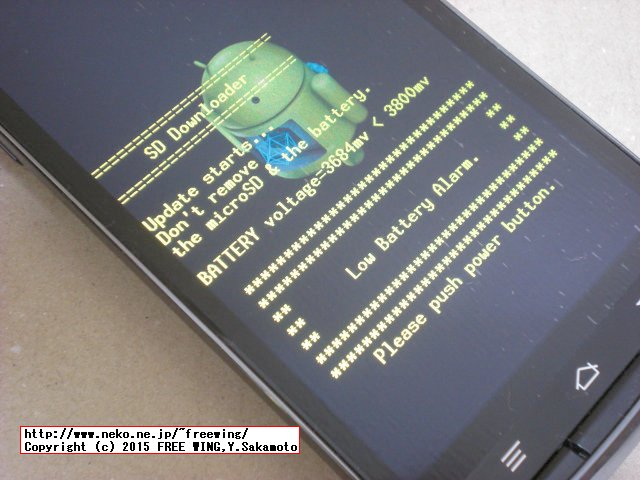 DOCOMO FMC ARROWS V F-04E