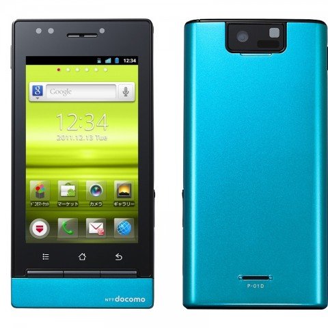 docomo with series P-01D 通称　ポイド P-01D → POID → ポイド