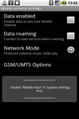 Android Mobile Data On/Off Toggle Switcher