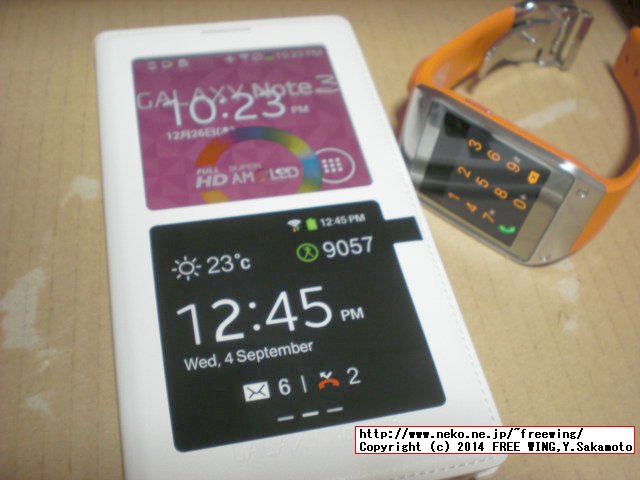 SAMSUNG GALAXY Gear smart watch