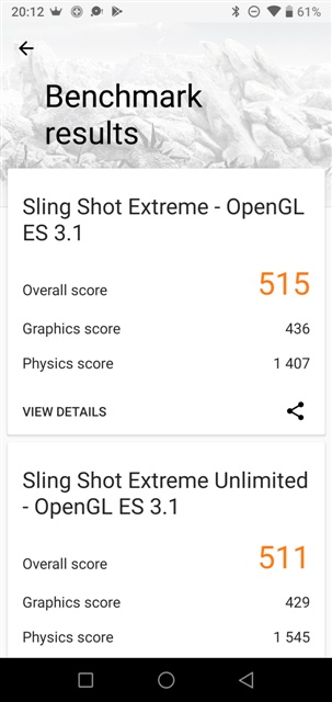 3DMark v2.0.4608 UMIDIGI A5 Pro MT6763 Helio P23