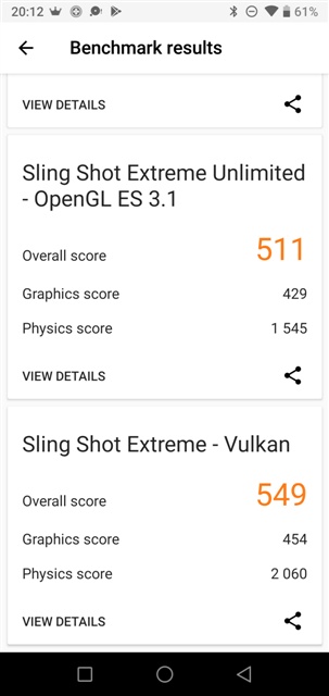 3DMark v2.0.4608 UMIDIGI A5 Pro MT6763 Helio P23