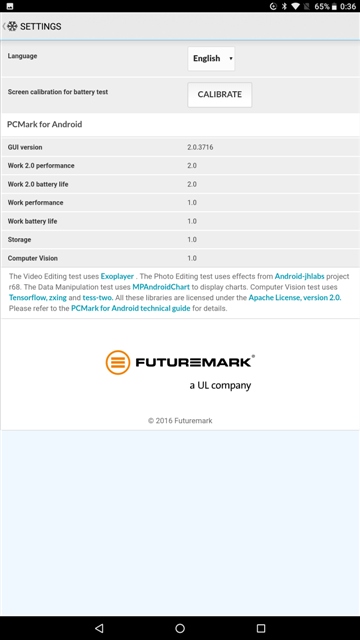 PCMark Benchmark 2.0.3716 VOYO I8 Pro tablet MT6797X Helio X27