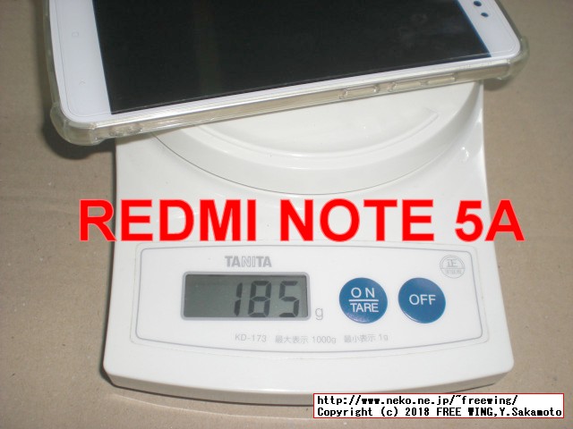 Xiaomi Redmi 6Aを買ってみた