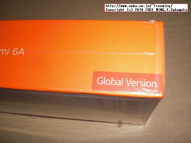 Xiaomi Redmi 6Aを買ってみた
