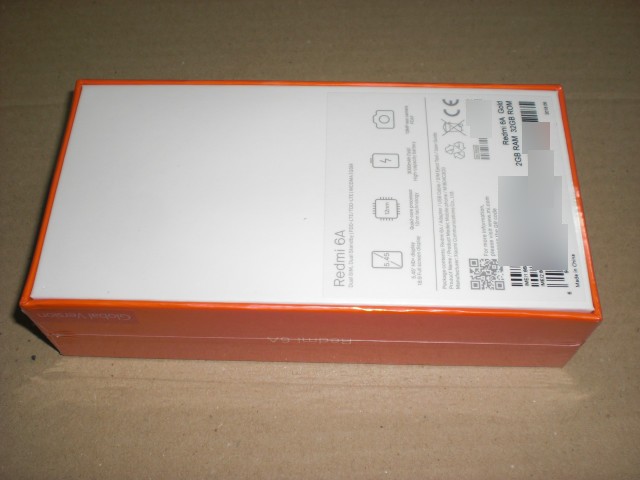 Xiaomi Redmi 6Aを買ってみた