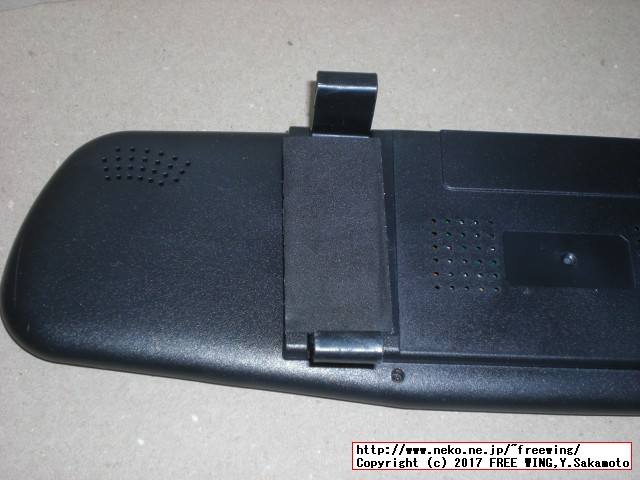 あきばお～で購入したルームミラー型のドライブレコーダー