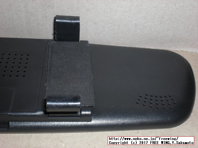 あきばお～で購入したルームミラー型のドライブレコーダー