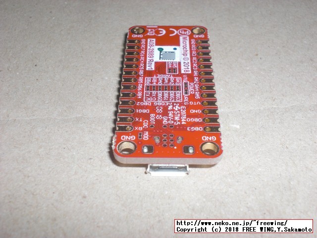 MPLAB Xpress Board PIC16F18446開発基板