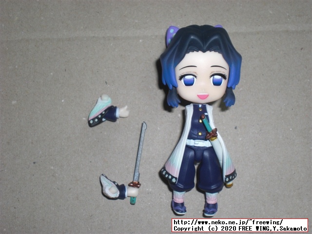 鬼滅の刃 Figuarts mini 胡蝶しのぶの写真レビュー