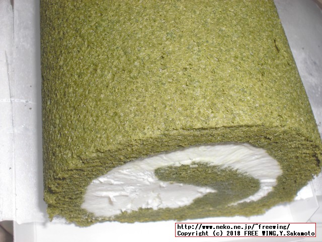 美味しいロールケーキ ARINCOロールケーキ専門店 アリンコ 定番の「抹茶ロール」