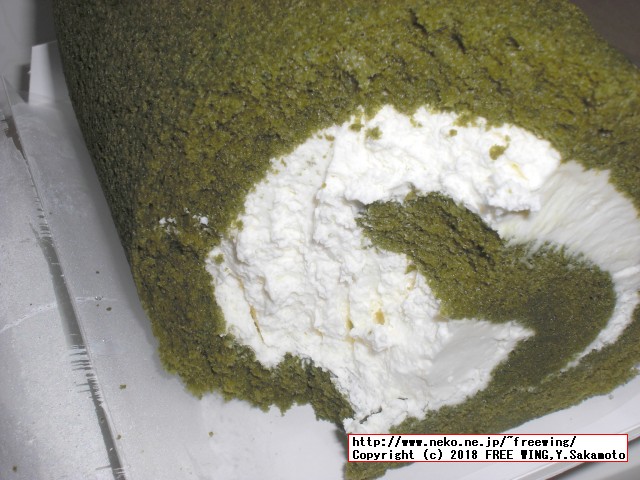 美味しいロールケーキ ARINCOロールケーキ専門店 アリンコ 定番の「抹茶ロール」