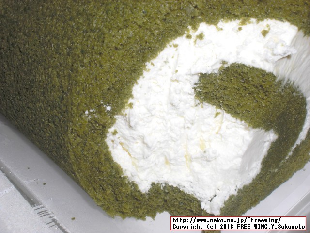 美味しいロールケーキ ARINCOロールケーキ専門店 アリンコ 定番の「抹茶ロール」