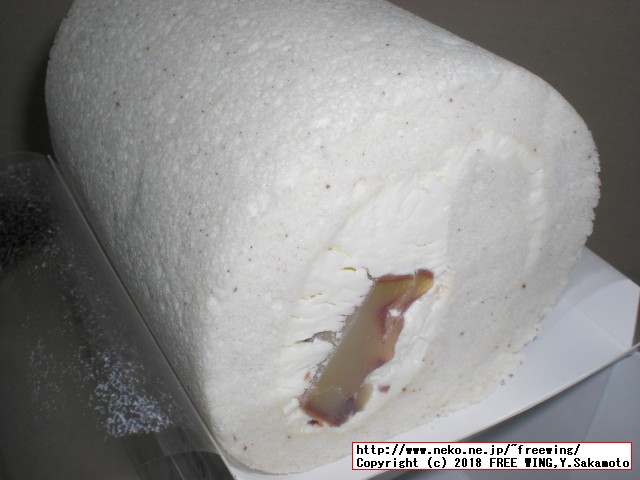 美味しいロールケーキ ARINCOロールケーキ専門店 シーズンロール「秋」「渋皮栗ロール」